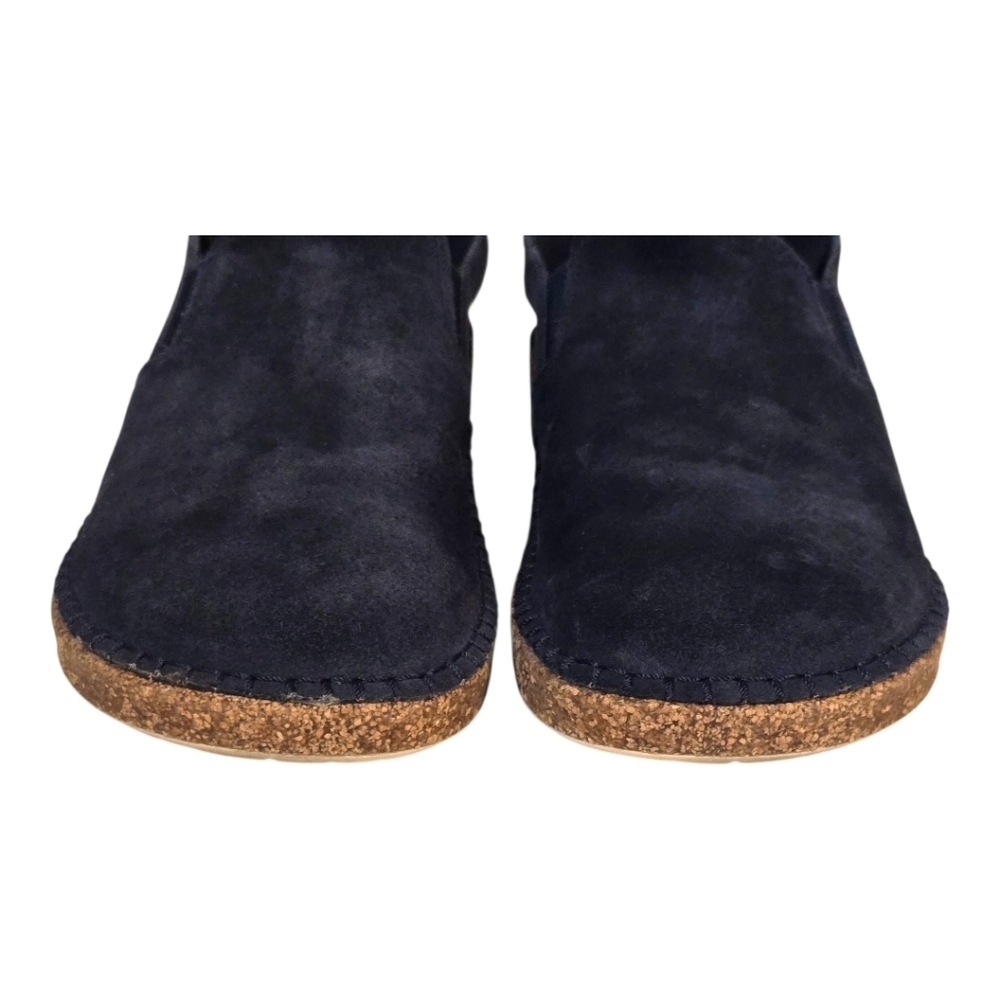Birkenstock Callan Navy Suede Unisex Slip-On Loafer Size 37 - Picture 3 of 10